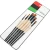 Import Professional Acrylic Artist Paint Watercolor Oil Painting Acrylic Paint Brushes /6PCS Synthetic Hair from China