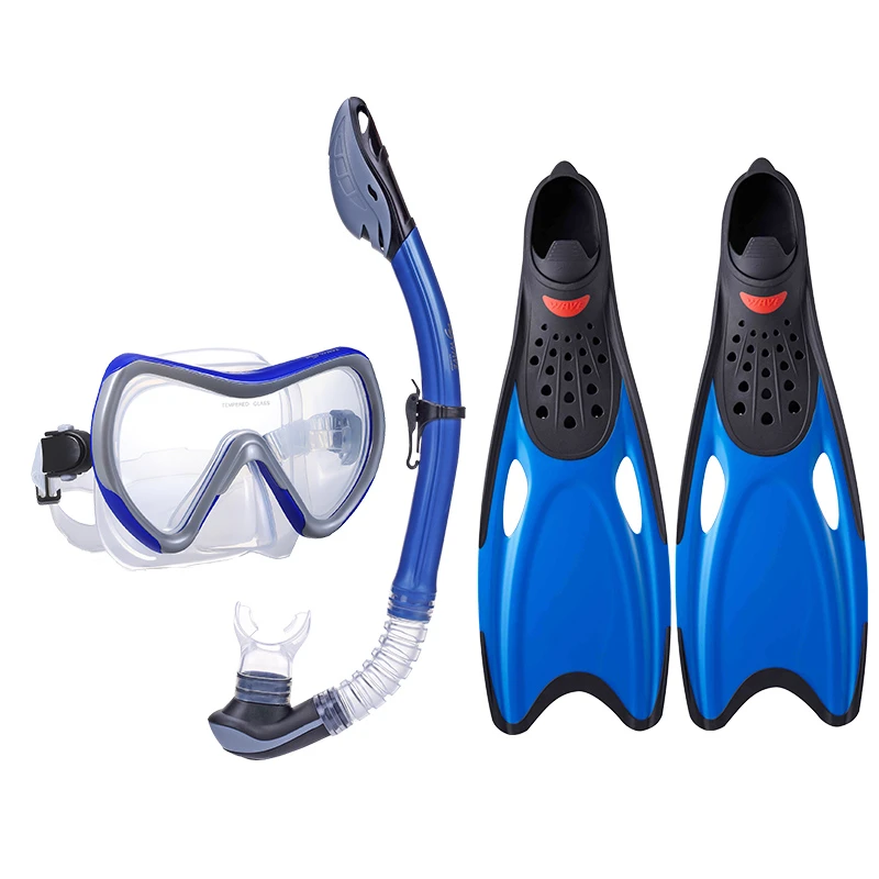 Professional Diving Mask Snorkel and Fins Set