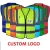 Import Professional Factory Supply Reflective Vest Belt Warning Reflective Safety Vest from China