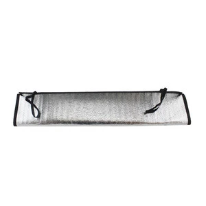 Professional foldable silver aluminum foil bubble reflective window sun visor car sunshades