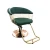 Import Professional Simple Green Vintage Antique Portable Hair Beauty Equipment Furniture Salon Barber Chair from China