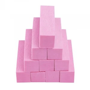 Professional Sponge Nail Files Nail Polisher Sanding Block 4 Sides Candy Color Nail File buffer block