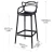 Import Promotion Commercial Restaurant Industrial Plastic Unique Bar Chair Made In China from China