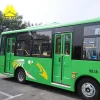 Promotional electric shuttle medium city bus