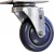 Import PU Material Furniture Industry Casters Wheel  For Chrome Stocking Cart from China