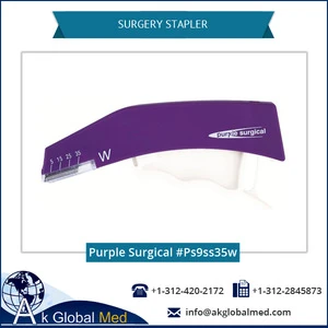 Purple Surgical Ps9ss35w Disposable Medical Surgery Skin Stapler