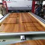 pvc foil veneer membrane vacuum laminating press machine