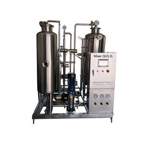 QHS 2000L Small Scale Carbonated Soft Drink Co 2 Mixer Mixing Machine