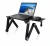 Import Qiyu Hot Selling Portable Adjustable Folding Arm Aluminum Laptop stand with Cooling Fan and Mouse Pad from China