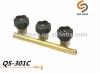 QS 301C three spray brass gas BBQ valves, BBQ Accessories