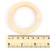 Import quality  environmental protection Wood Rings Wooden round for Craft Pendant DIY Jewelry , Baby molar stick from China