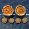 R-181 rivets for leather,custom made jeans rivet,antique brass garment rivet