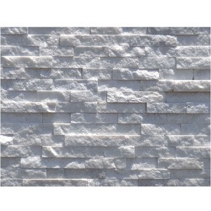 Real natural arizona white textured stone sandstone wall tile