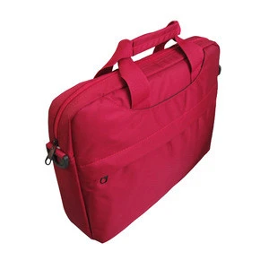 red color laptop carrying case