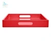 Red  Color Vietnam Lacquer Tray. Lacquerware Serving Tray