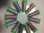 reflective yarn thread reflective embroidery material