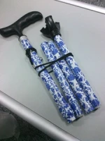Rehabilitation Therapy Supplies,E-Cigarette,Other Properties and Cane Type floral folding walking stick