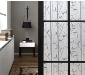 Removable china static window decoration film fashion style privacy protection wholesale price static window film