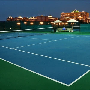 Residential prefabricated tennis court rubber flooring outdoor