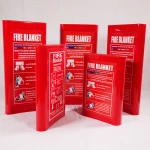 resistant 100% fiberglass high pure proof ceramic fiber suppression fire blanket