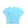 Reusable swimming gloves silicone diving gloves