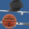 Roundness Simple Durable Hanging  Flat Pipe Hat Display Rack