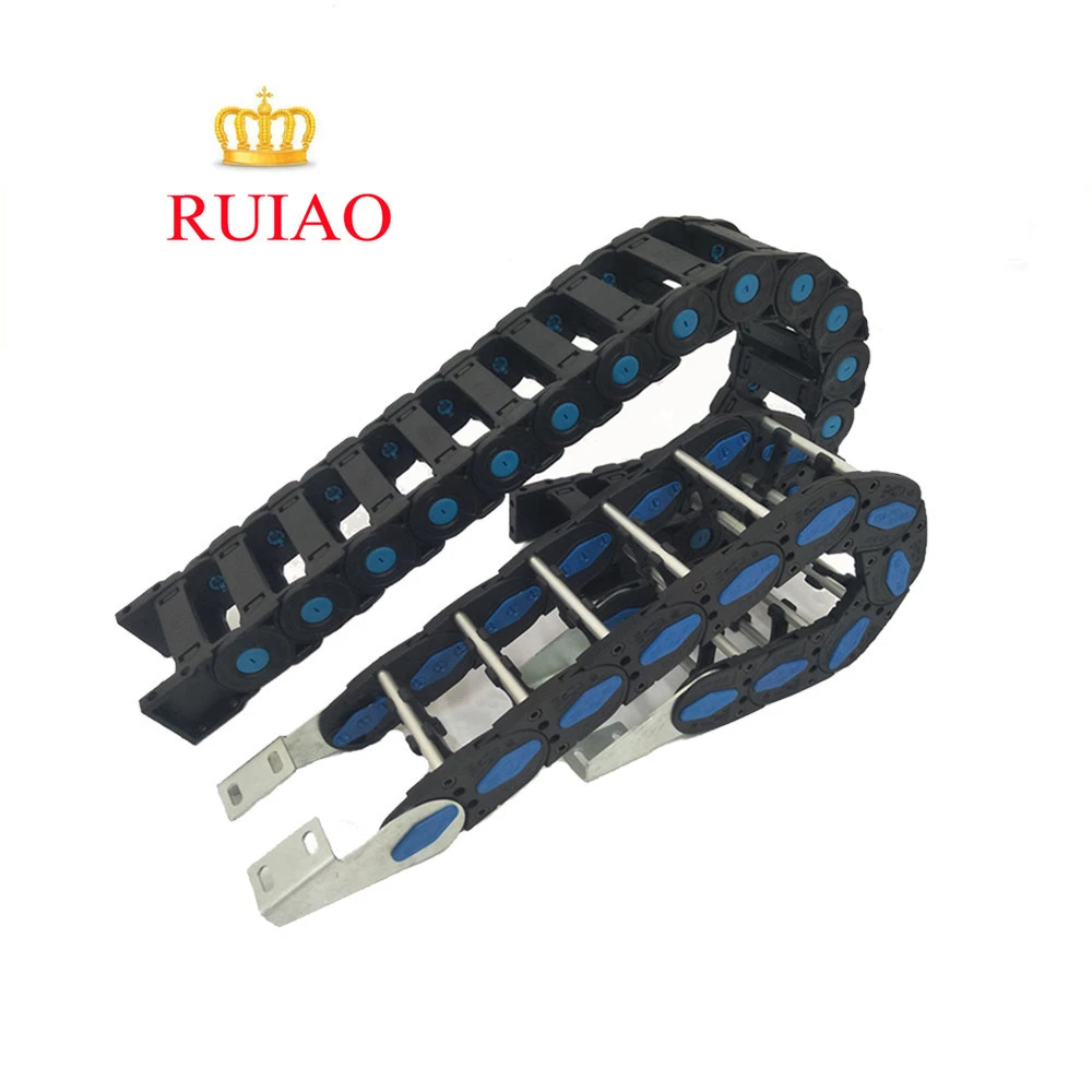 RUIAO Brand TP 7/10/15/18 mm height cable carrier  nylon semi  flexible cable tray