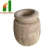 Import rustic home decor product, manual carving for artificial flowers vase/ craft supplies wooden/WOOD VASE/OEM small wooden display from China