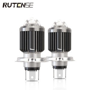 RUTENSE SUPER BRIGHTNESS H4 universal  motorcycle lighting system MOTORCYCLE HEADLIGHT WITH WHITE YELLOW COLOR