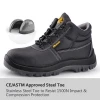 SAEFTOE Cheap Genuine Cow Leather Safety Shoes with Steel Toe for Industry