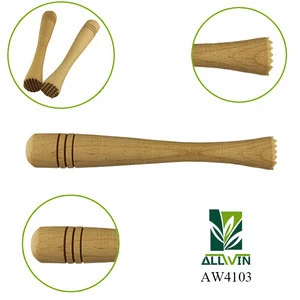 Safe material nontoxic custom engraved wood mortar and pestle