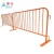 Import Safety Metal Events Barricade with Flat Feet from China