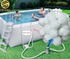 Sand replacement back washable pool filter media polyester swimming pool fiber ball