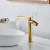 Sanitary Wares Vanity Copper Brass Single Handle Black Gold Chrome Modern Hot Cold Water Bathroom Sink Wash Basin Faucet
