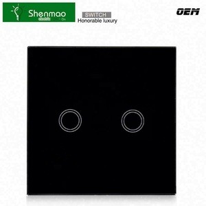 SASO CE ROHS standard touch switch / remote controllable touch button light switch