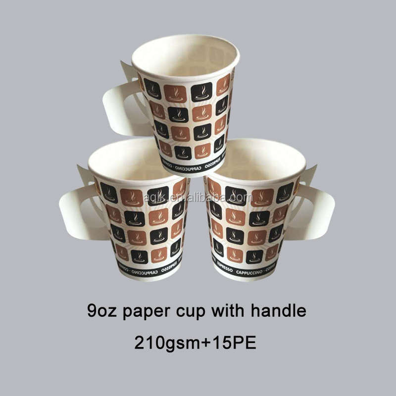 Buy Saudi Arabia Disposable Hot Coffee Paper Cup With Handle from ...