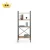 Import Saving Space 4 Tier Bookcase Metal and Wood Bookshelf For Home Storage Rack Book shelf from China
