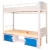 Import School Dormitory Furniture Metal Duty Double Frame Bunk Bed with Wooden Cabinet and Study Table from China