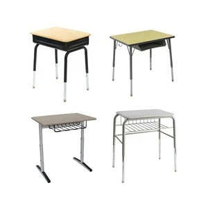 School Furniture Used High School Classroom High quality Single Set Desk and Chair
