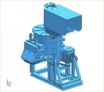 scrap metal shredder engine blocks recycling machine/scrap metal shredder