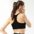 Import Seamless Women Support Yoga Bra Racerback Scoop Neck Top Athletic Sports Bra from China