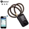 security accessories mobile phone app control  anti-theft motorcycle bicycle locks for scooter smart bike lock