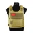 Import Security Guard Tactical Vest with two Foam Plate Military Miniature Hunting Vests adjustable shoulder straps from China
