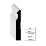 shadow board mdf board 15mm cheap baseboard beadboard wall paneling door jamb mdf moulding casing moulding machine