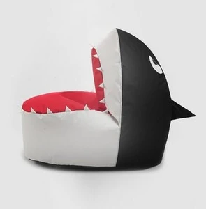 shark design bean bag , outdoor and indoor living room beanbag chair