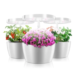 SHENPU Indoor Herb Garden Growing Kit for Various Plants with Timer Function