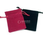 Shero Velvet Pouch Necklace Jewelry Package Pouch Drawstring Bag Velvet Jewelry