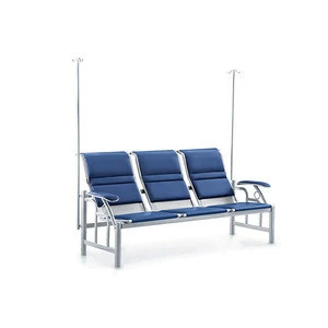 Shisheng Hospital leather bench chairs for patients infusion