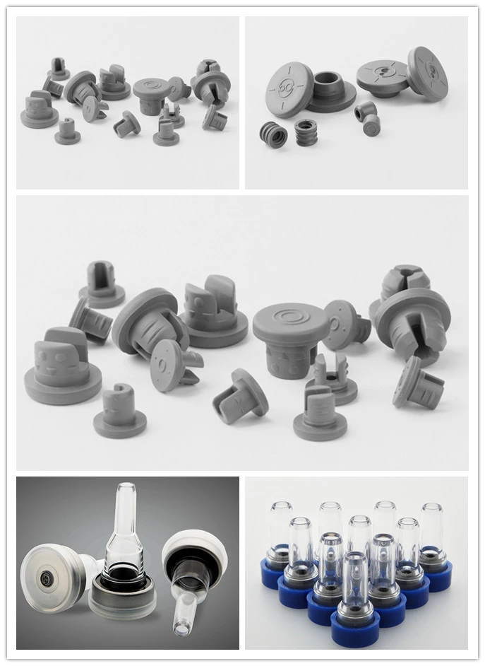 silicone butyl rubber stopper for medical use