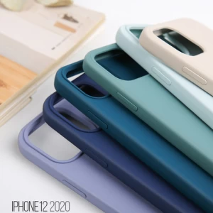 Silicone Soft Shockproof Mobile Phone Cover Case For Iphone 11 12 13 Pro Max Mini